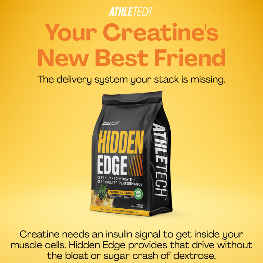 Athletech Hidden Edge Carbs + Electrolyte 1kg