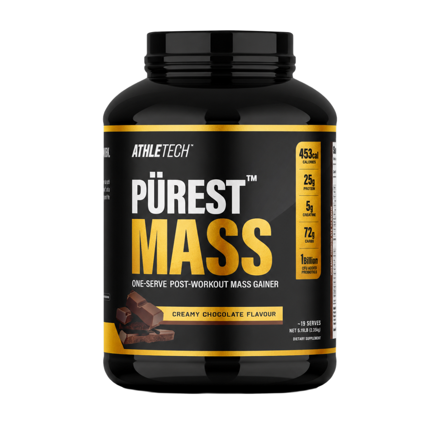 Athletech Pürest Mass Gainer 5.19lb - Creamy Chocolate