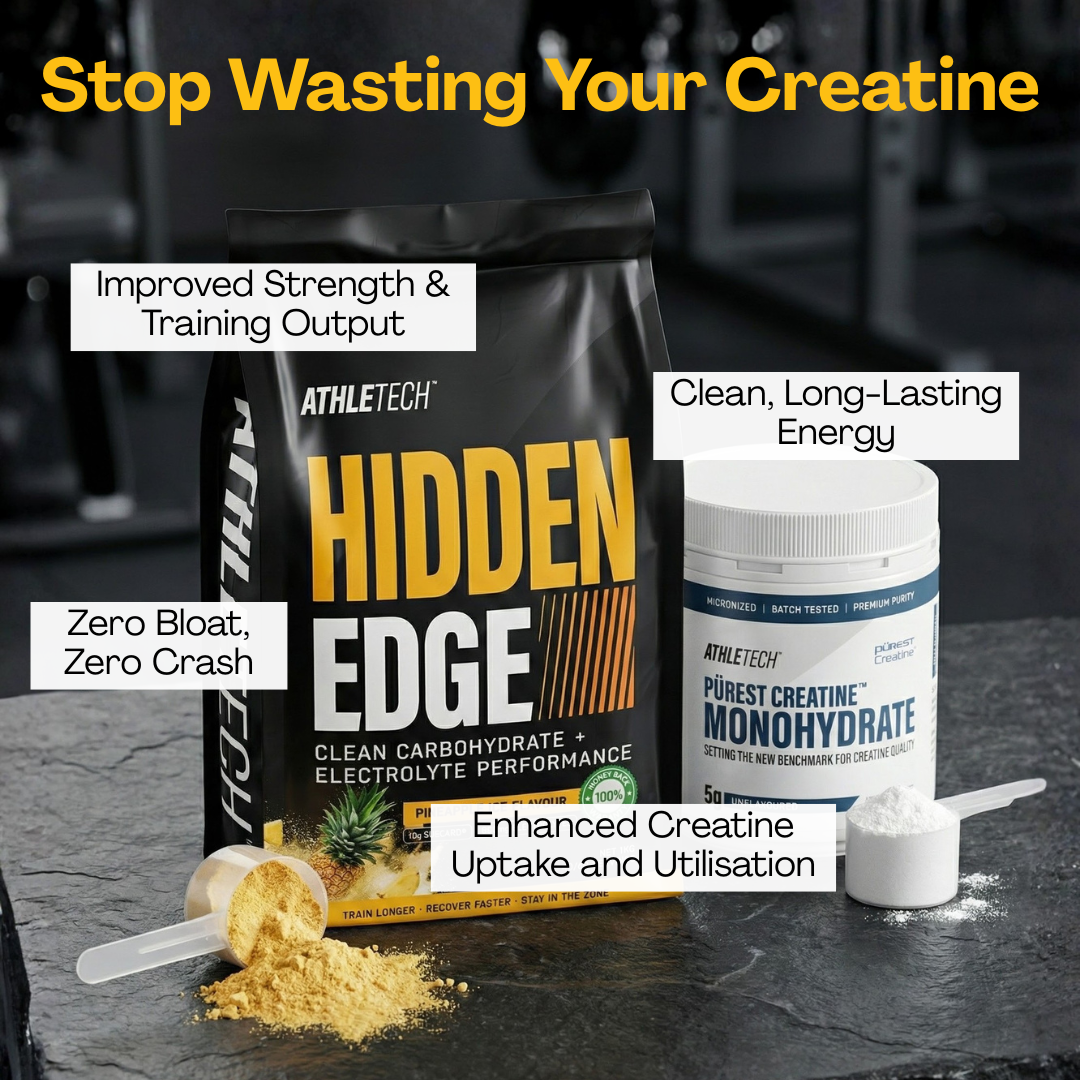 Athletech Hidden Edge Carbs + Electrolyte 1kg