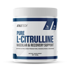 Athletech Pure L-Citrulline - 3g per serve, 76 serves, 228g tub