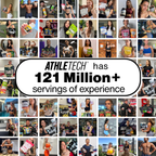 Athletech - 121 million+ servings of experience