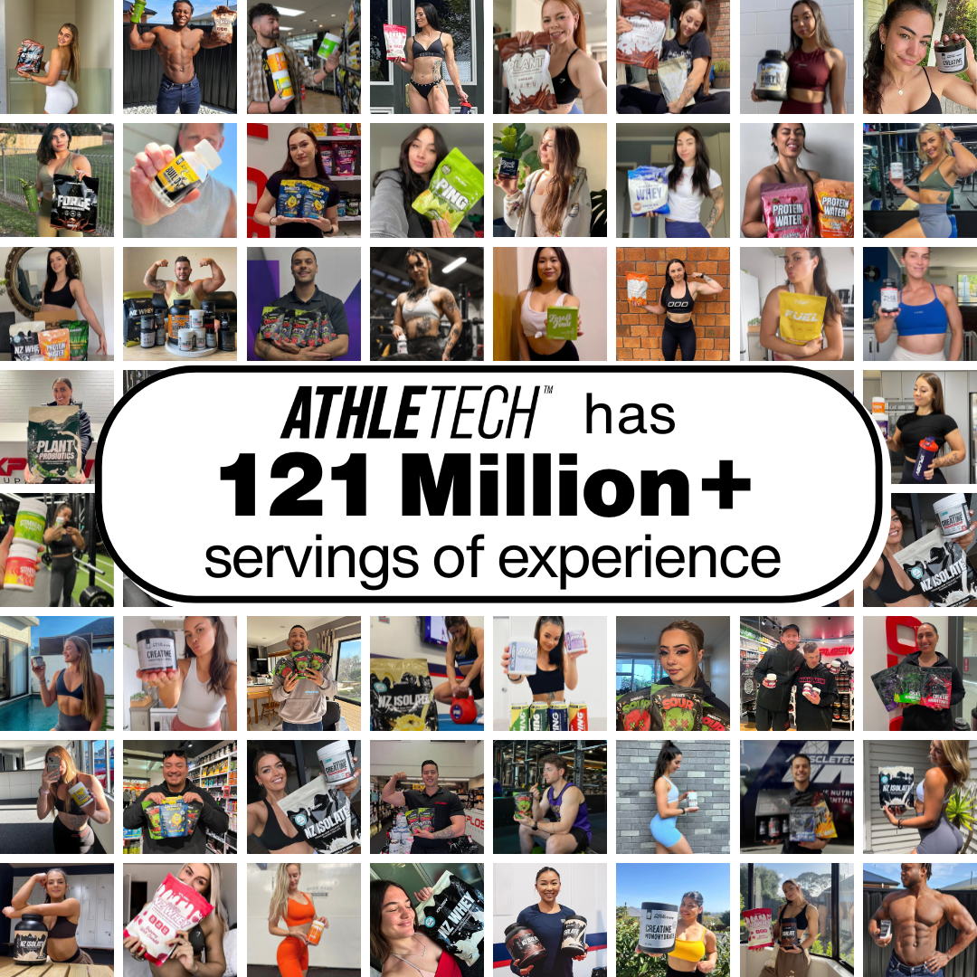 Athletech - 121 million+ servings of experience