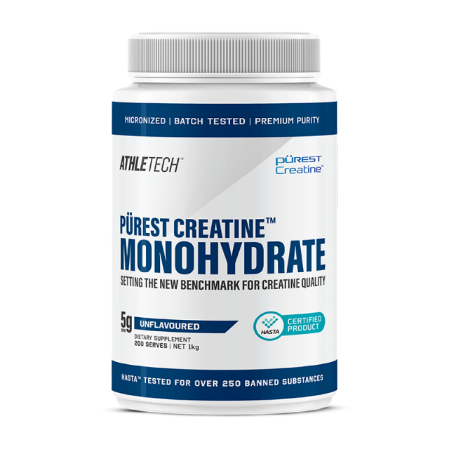 Athletech Pürest Creatine Monohydrate 1kg tub