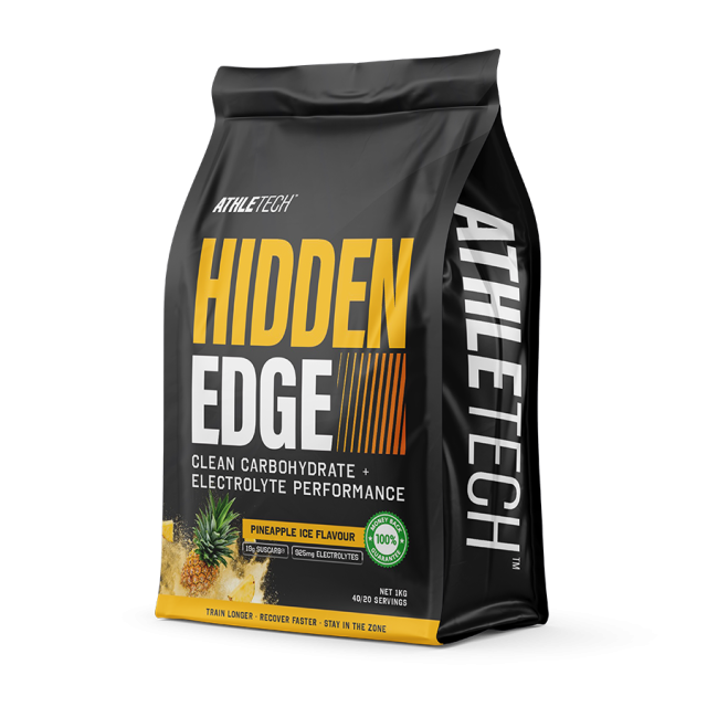 Athletech Hidden Edge Carbs + Electrolyte 1kg Pineapple