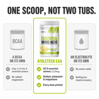 One scoop not two tubs - EAA vs BCAA vs electrolyte