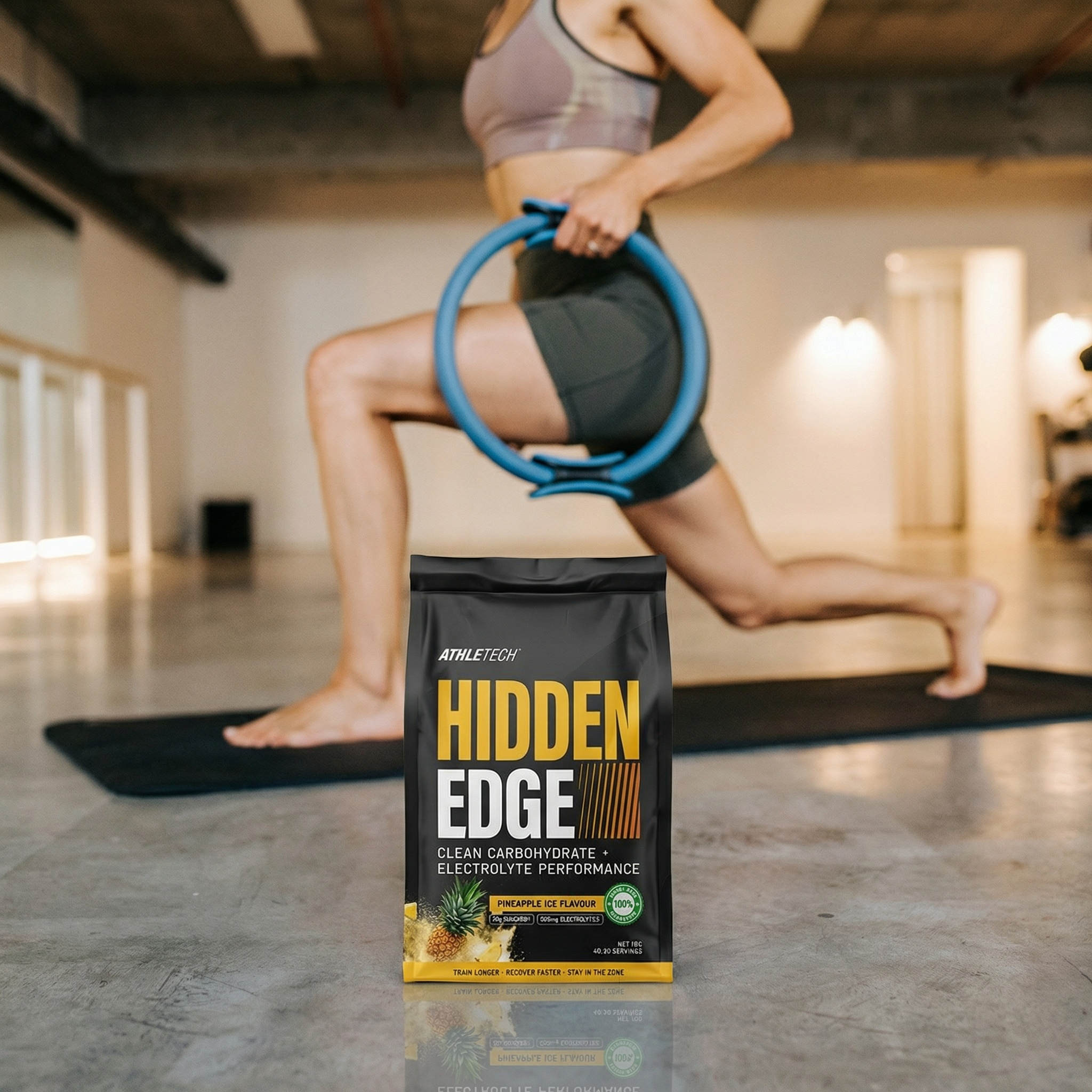 Athletech Hidden Edge Carbs + Electrolyte 1kg