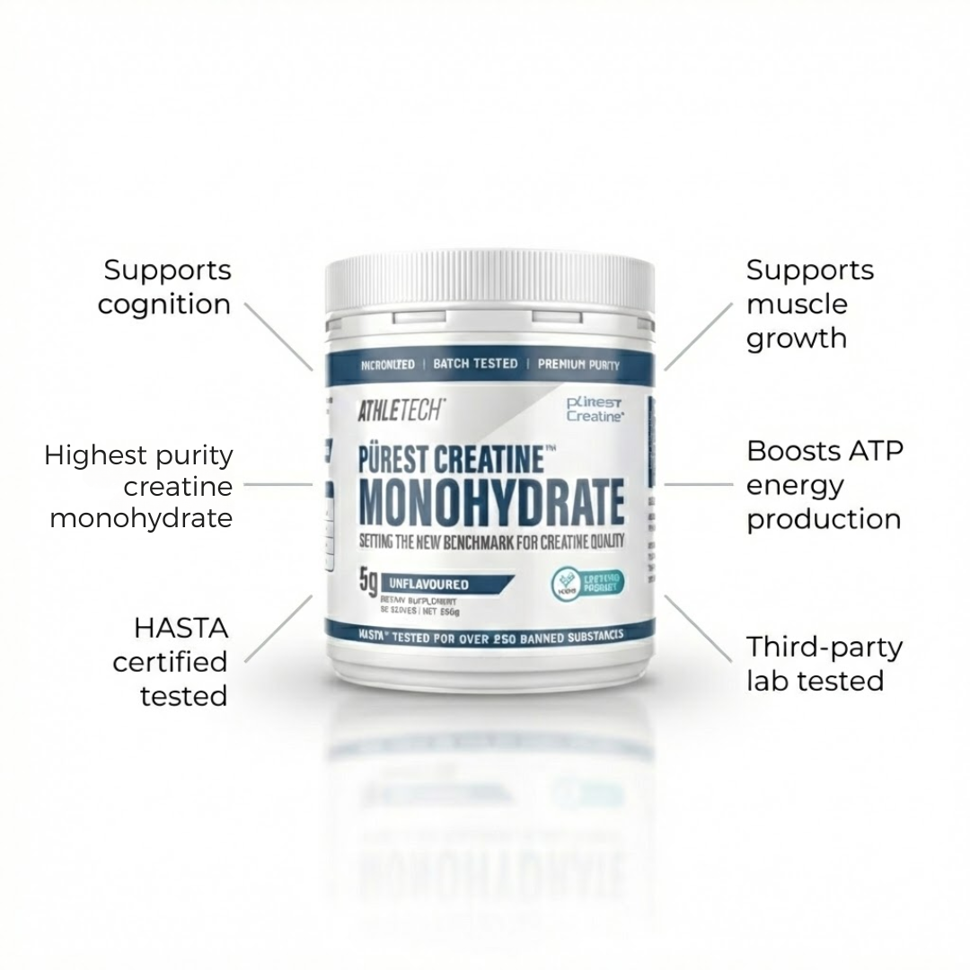 Athletech Purest Creatine Monohydrate 250g