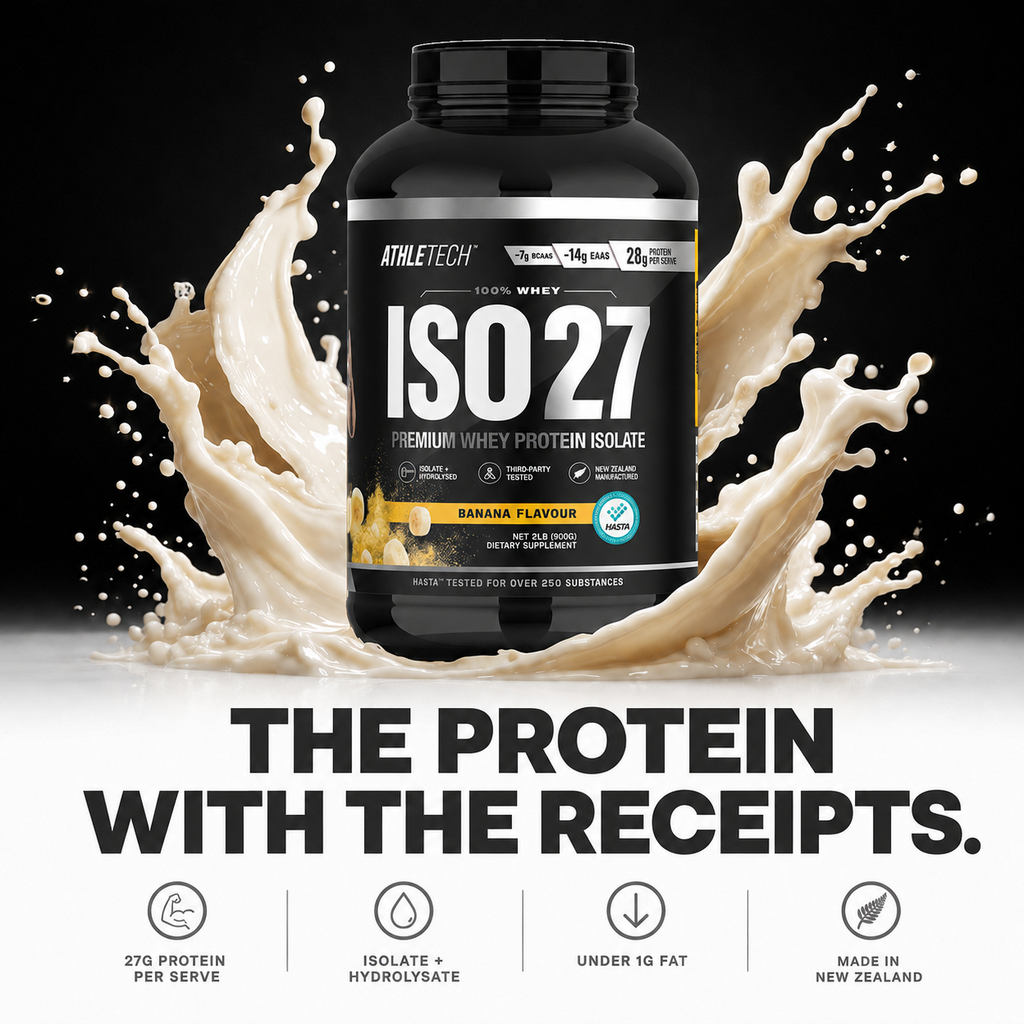 ISO 27 whey protein isolate and hydrolysate - the protein with the receipts