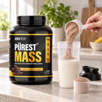Pürest Mass - two scoops into a shaker of cold milk